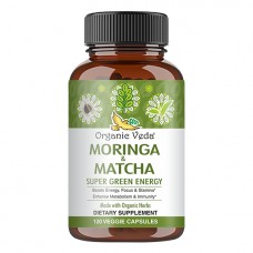 Moringa and Matcha super green energy 120 veg capsules