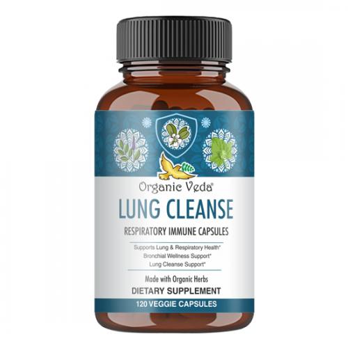 Lung cleanse respiratory immune 120 veg capsules