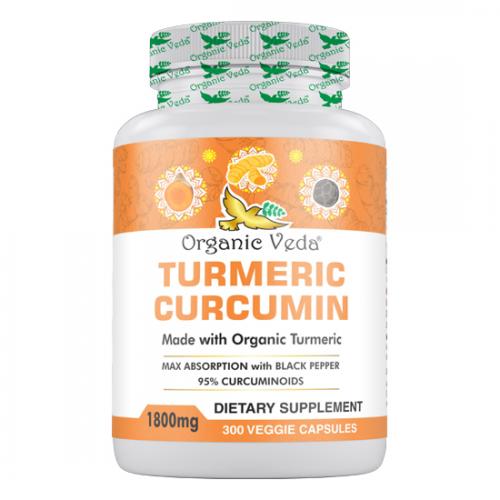 Turmeric curcumin 300 veg capsules