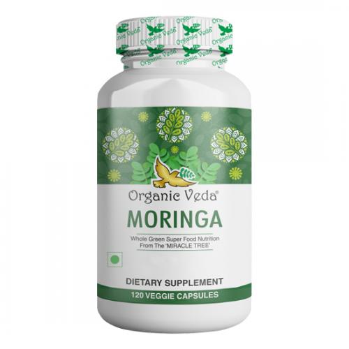 Moringa Leaf 120 Veg Capsules