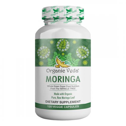 Moringa Leaf 120 Veg Capsules