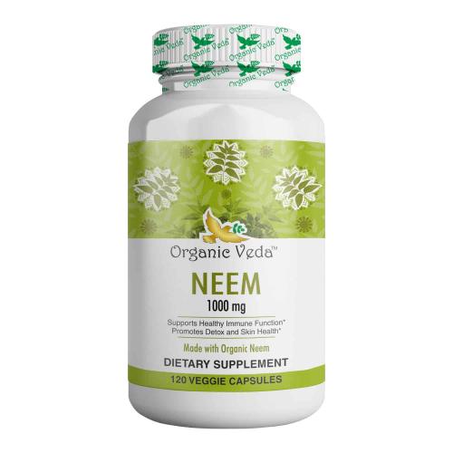 Neem Leaf 120 veg Capsules 